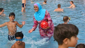 Schwimmen in schwierigen Verhältnissen