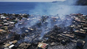 Mehrere Verletzte bei Großbrand vor Honduras