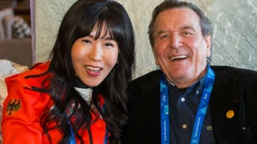 Schröders Ausflug mit seiner „wunderbaren Frau“