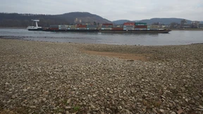 Rhein wird in wenigen Tagen bei Kaub unpassierbar