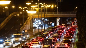 Verstopfte Straßen auch in kleineren Städten
