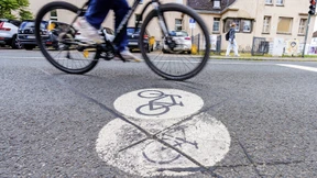 Grün für Radfahrer