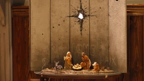 Banksy-Krippe in israelischem Hotel ausgestellt 