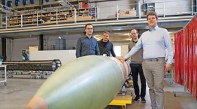 Mit Kerzenwachs ins Weltall