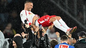 Randale vor Podolskis Abschiedsgala