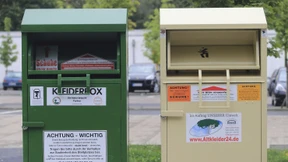 Altkleidercontainer verschwinden