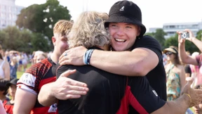 Der deutsche Rugby-Star Anton Segner