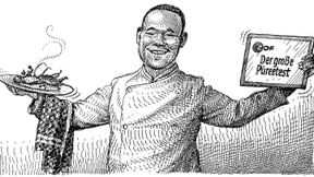 Seelensänger sucht Erdsonnenblume