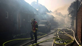 Verletzte bei Großbrand in Siegburg