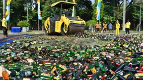 Indonesien vernichtet Alkohol