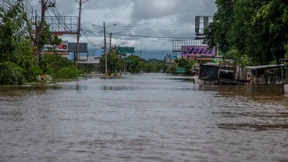 Ganze Landstriche stehen unter Wasser