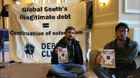 Klimaschutz-Aktivisten dringen ins Finanzministerium ein