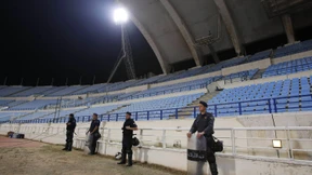 Gespenstisches Spiel in Beirut