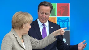 Die Kanzlerin ist nicht amüsiert 