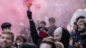 Ausschreitung bei Demo linker Gruppierungen