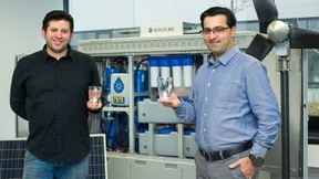 Berliner Wasserkioske liefern in Afrika sauberes Wasser