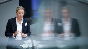 Unerwünschte Werbung von Alice Weidel