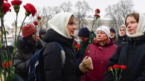 Soldatenfrauen demonstrieren gegen Mobilisierung