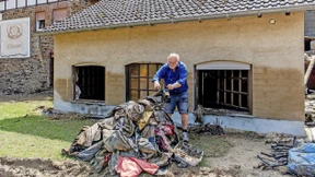 Dann kam das Wasser angeschossen