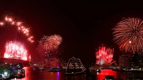 Australier begrüßen das neue Jahr