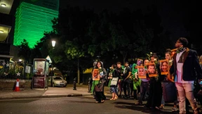 London gedenkt Grenfell-Tower in Grün