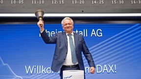 Rheinmetall feiert Dax-Aufnahme betont zurückhaltend