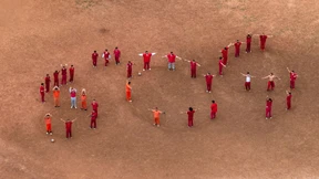 Inhaftierte formen Notruf aus Lager in Texas