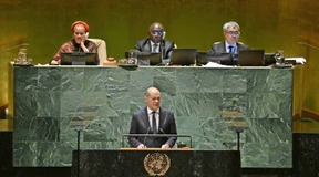 Die Grenze zur Konfliktpartei