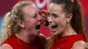 Tränen der Freude bei Amerikanerinnen