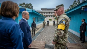 Und plötzlich ist Scholz in Nordkorea