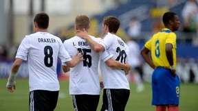 Deutsche B-Elf spielt 1A-Fußball