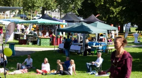 Gesunde Premiere im Kurpark