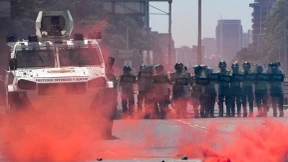 Straßenschlachten in Venezuela