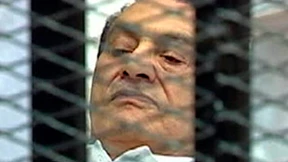 Mubarak im Koma
