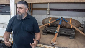 Fliegerbombe in Frankfurt entschärft