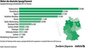 Woher kommt eigentlich unser Spargel?