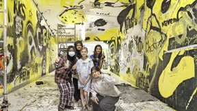 „Wallshow“ im Fahrradparkhaus