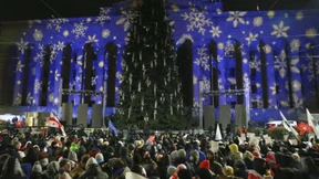 Machtprobe am Weihnachtsbaum