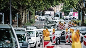 184 Projekte legen den Verkehr lahm