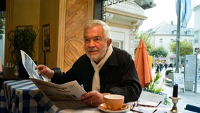 Percy Stuart in der Fußgängerzone