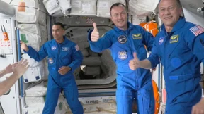NASA-Astronauten auf ISS angekommen