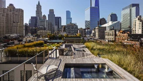 Grüne Inseln in luftiger Höhe