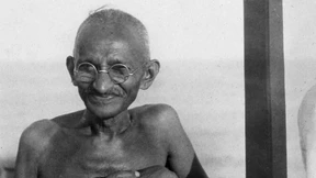Als Mahatma Gandhi verhaftet wurde