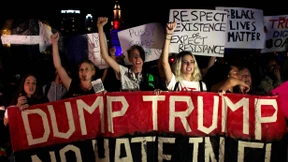 Schüsse bei Anti-Trump-Demo