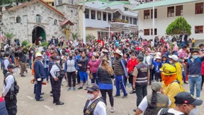 Touristen protestieren für Zugang zu Machu Picchu