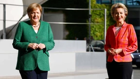 Merkel empfängt von der Leyen