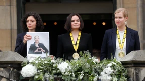 Karlspreis an belarussische Bürgerrechtlerinnen verliehen