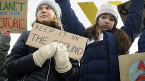 Greta Thunberg beim Weltwirtschaftsforum in Davos