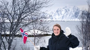Norwegisch lernen mit Blick auf den Fjord