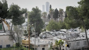 Israel beginnt mit dem Abriss des UNRWA-Gebäudes